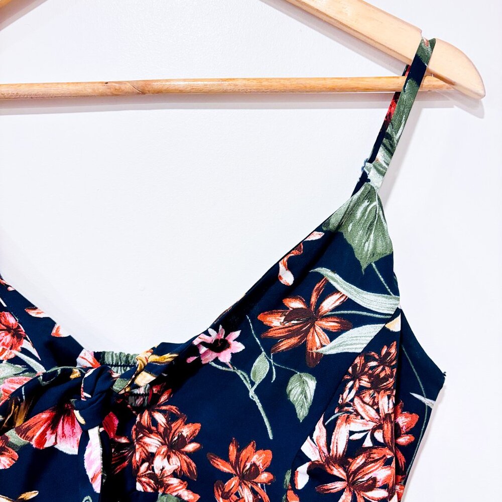 GUESS – Navy floral print camisole top‎ | Lightweight | Large * - Picture 4 of 8